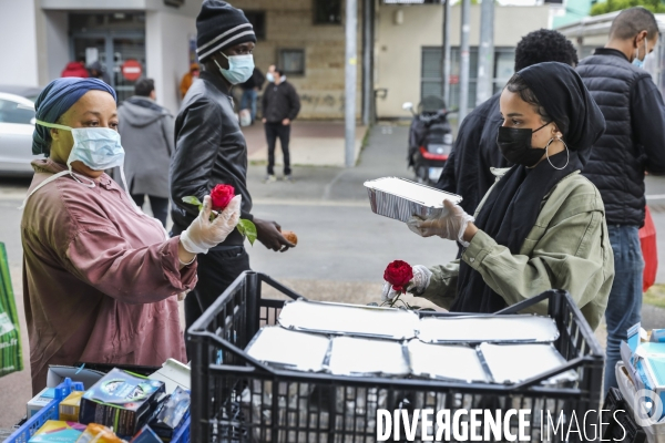 Association Musulmane de Talence effectue une distribution alimentaire pour les étudiants