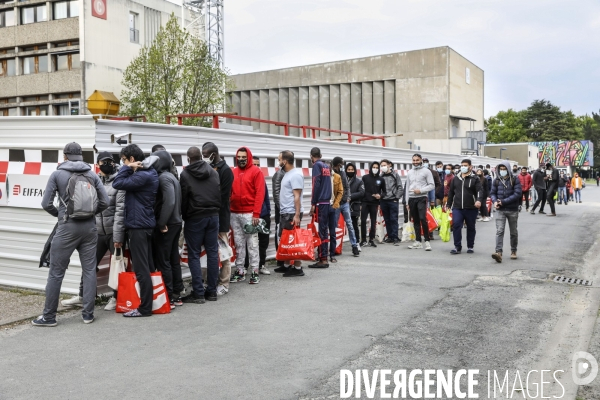 Association Musulmane de Talence effectue une distribution alimentaire pour les étudiants