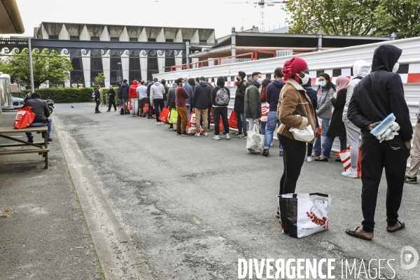 Association Musulmane de Talence effectue une distribution alimentaire pour les étudiants