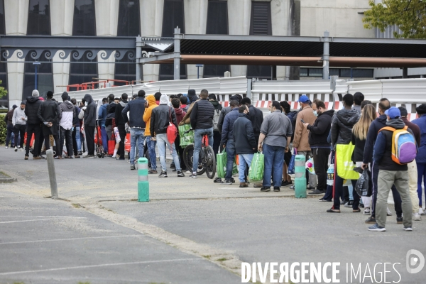 Association Musulmane de Talence effectue une distribution alimentaire pour les étudiants