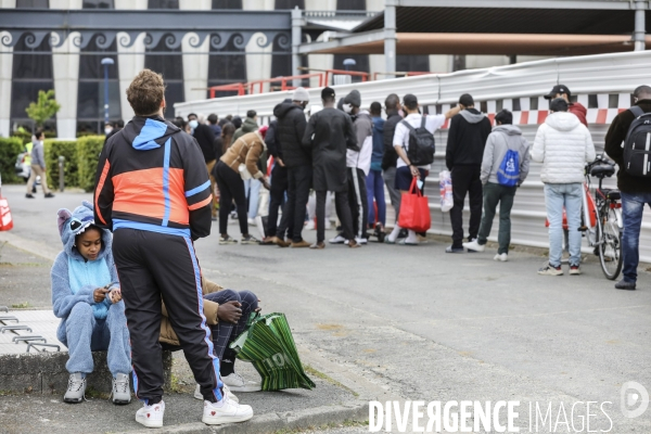Association Musulmane de Talence effectue une distribution alimentaire pour les étudiants