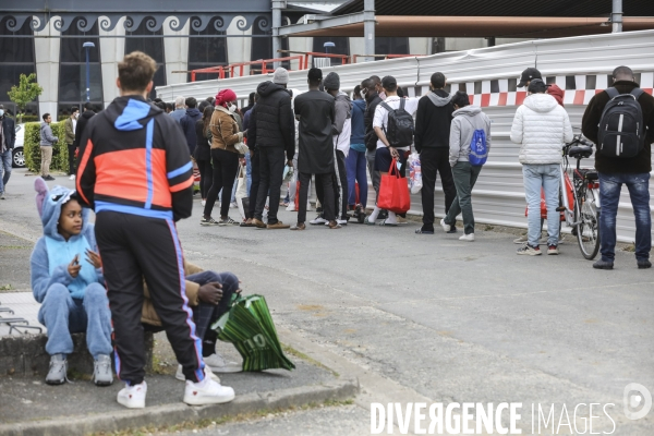 Association Musulmane de Talence effectue une distribution alimentaire pour les étudiants