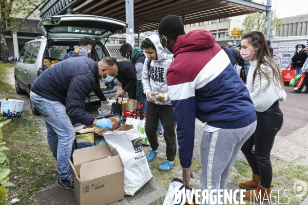 Association Musulmane de Talence effectue une distribution alimentaire pour les étudiants