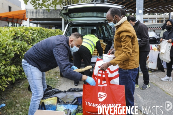 Association Musulmane de Talence effectue une distribution alimentaire pour les étudiants