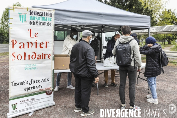 Fédération Musulmane de la Gironde effectue une distribution alimentaire pour les étudiants