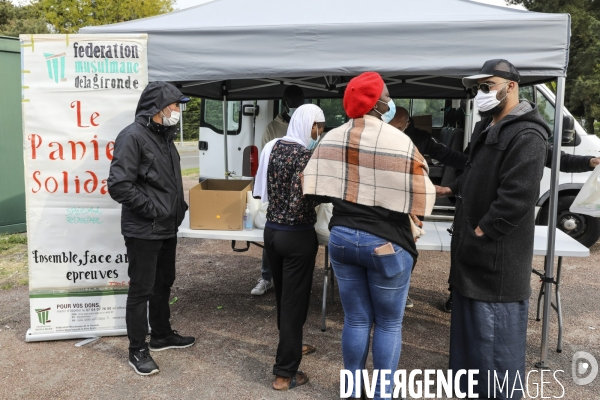 Fédération Musulmane de la Gironde effectue une distribution alimentaire pour les étudiants