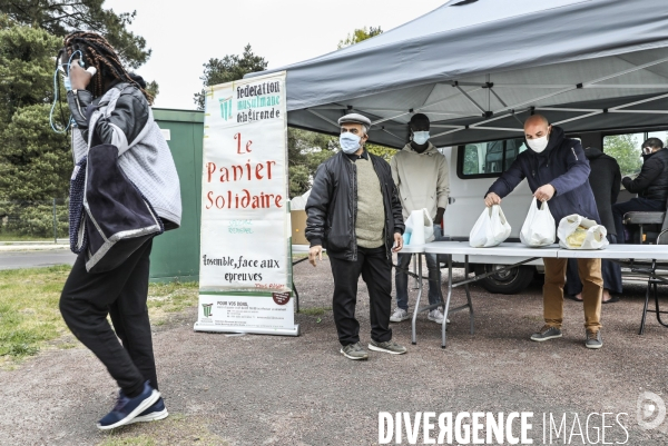 Fédération Musulmane de la Gironde effectue une distribution alimentaire pour les étudiants