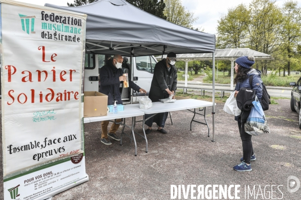 Fédération Musulmane de la Gironde effectue une distribution alimentaire pour les étudiants