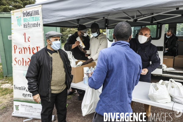 Fédération Musulmane de la Gironde effectue une distribution alimentaire pour les étudiants