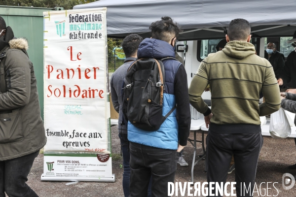 Fédération Musulmane de la Gironde effectue une distribution alimentaire pour les étudiants