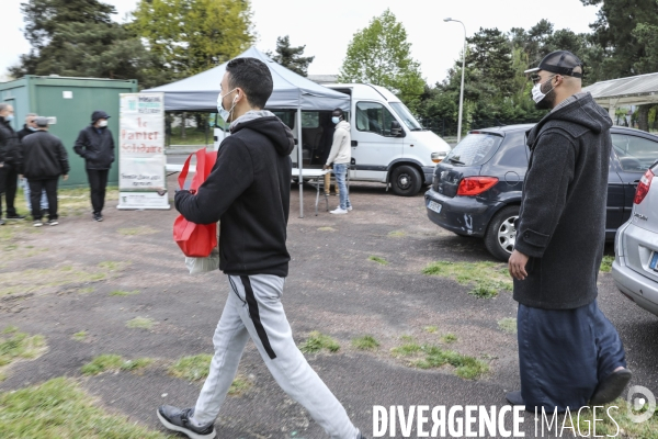 Fédération Musulmane de la Gironde effectue une distribution alimentaire pour les étudiants