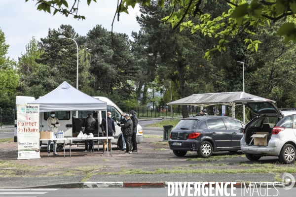 Fédération Musulmane de la Gironde effectue une distribution alimentaire pour les étudiants