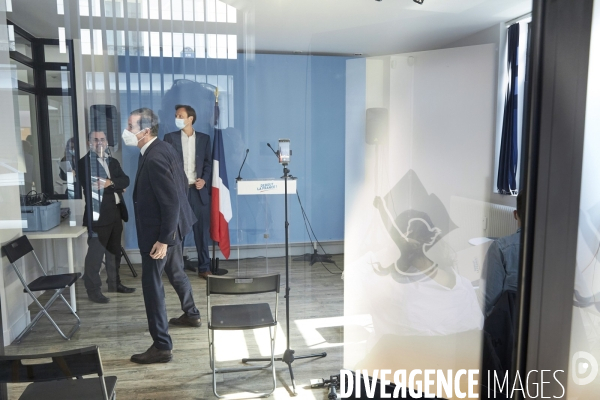 Debout La France conference presse regionales ile de france