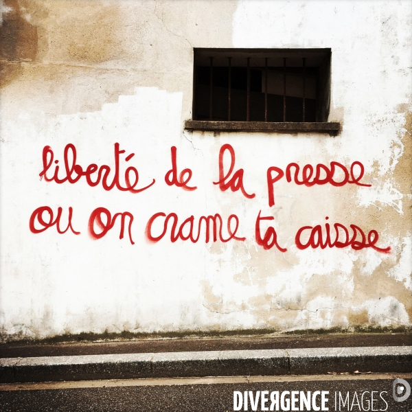 La liberté de la presse ou on crame ta caisse