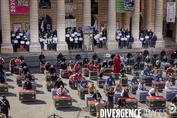 Flash Mob contre la reforme de l assurance chomage