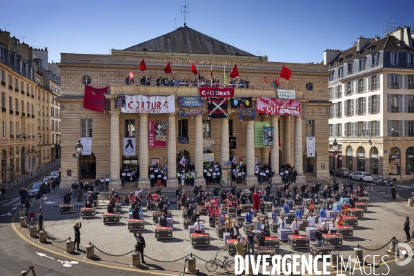 Flash Mob contre la reforme de l assurance chomage