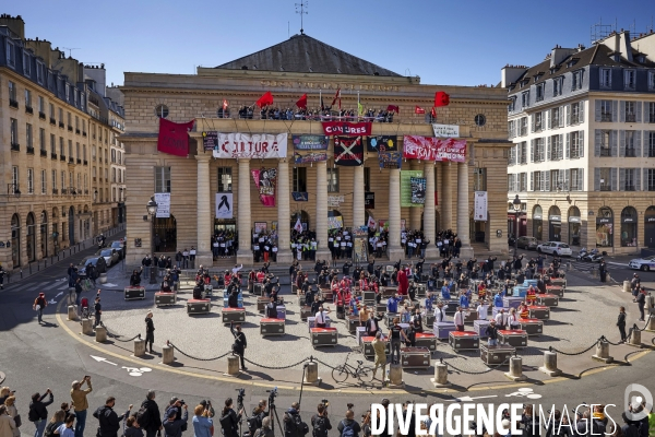 Flash Mob contre la reforme de l assurance chomage