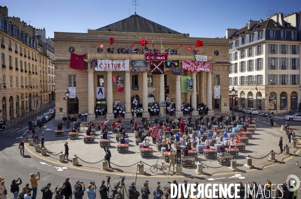 Flash Mob contre la reforme de l assurance chomage