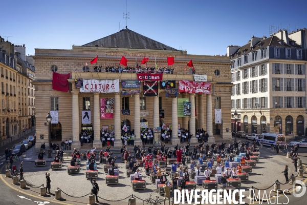 Flash Mob contre la reforme de l assurance chomage