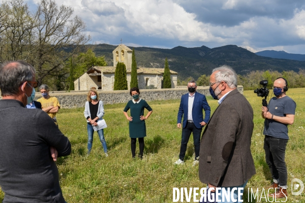 Najat Vallaud-Belkacem en campagne