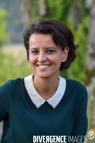 Najat Vallaud-Belkacem en campagne