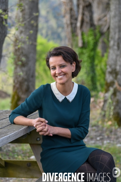 Najat Vallaud-Belkacem en campagne