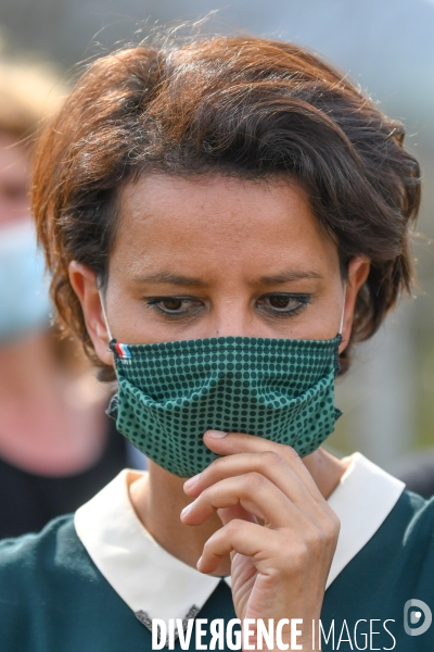 Najat Vallaud-Belkacem en campagne