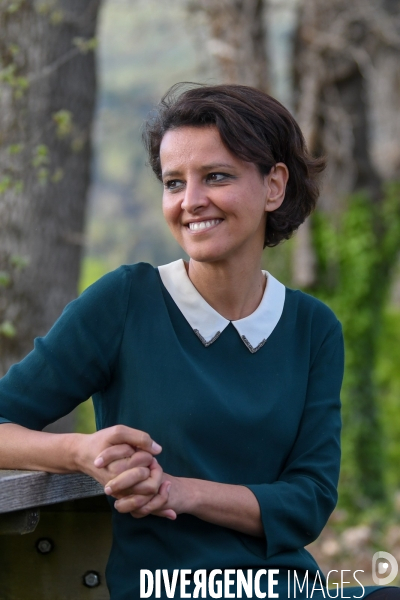 Najat Vallaud-Belkacem en campagne