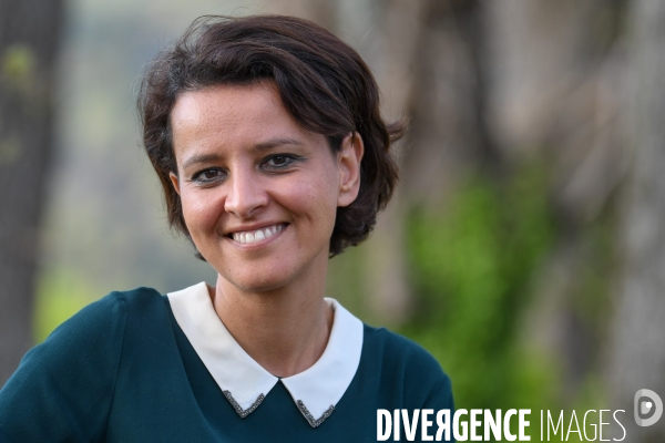 Najat Vallaud-Belkacem en campagne