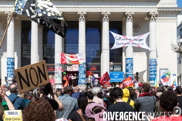 Manifestation contre la réforme de l assurance chômage