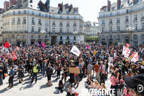 Manifestation contre la réforme de l assurance chômage