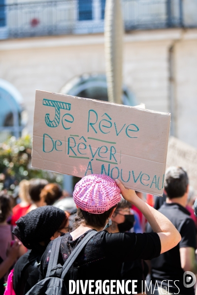 Manifestation contre la réforme de l assurance chômage