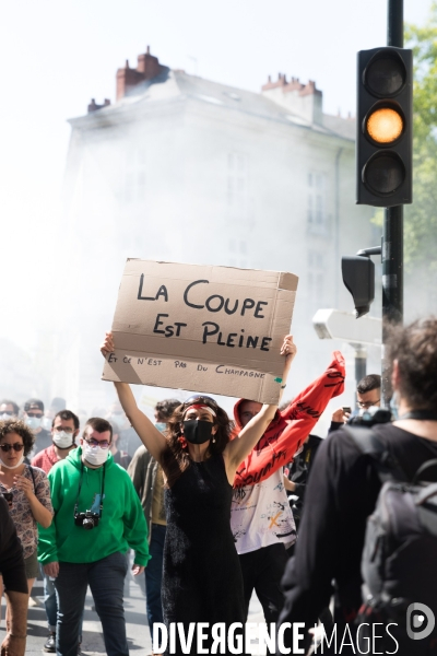 Manifestation contre la réforme de l assurance chômage