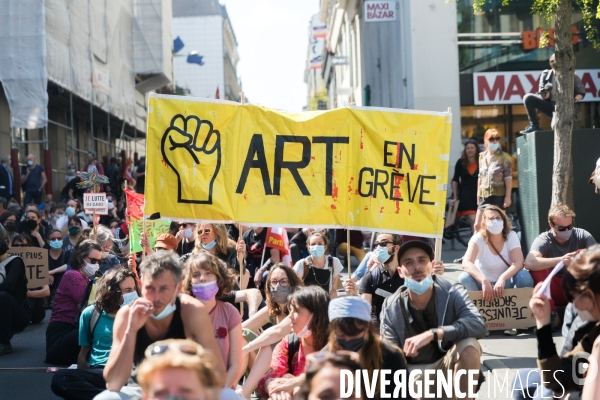 Manifestation contre la réforme de l assurance chômage