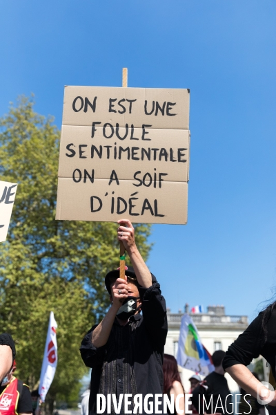 Manifestation contre la réforme de l assurance chômage