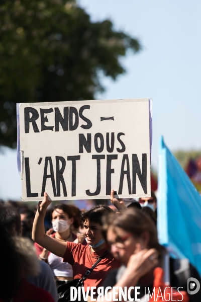 Manifestation contre la réforme de l assurance chômage