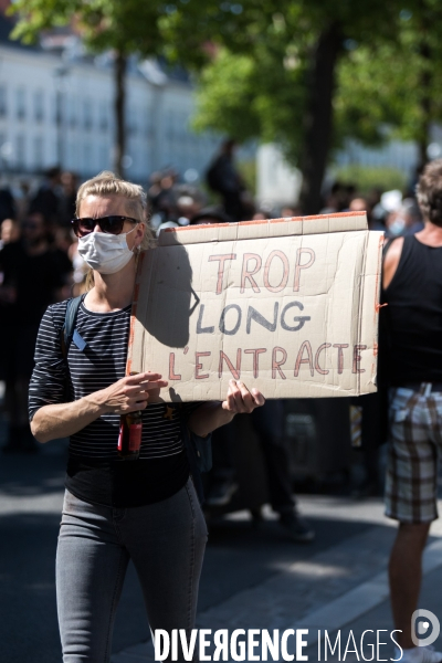 Manifestation contre la réforme de l assurance chômage