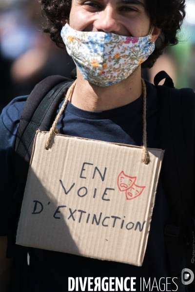 Manifestation contre la réforme de l assurance chômage