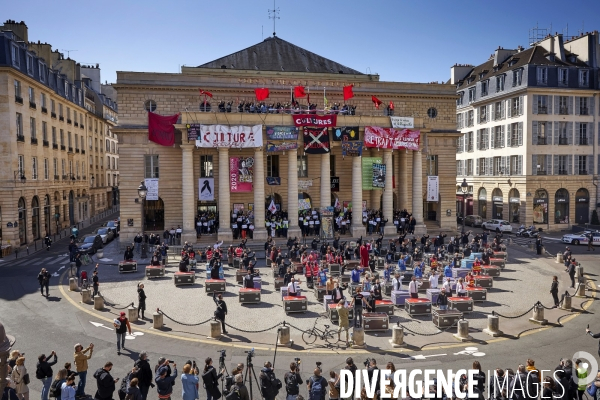 Flash Mob contre la reforme de l assurance chomage