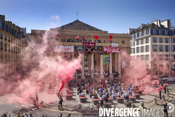 Flash Mob contre la reforme de l assurance chomage