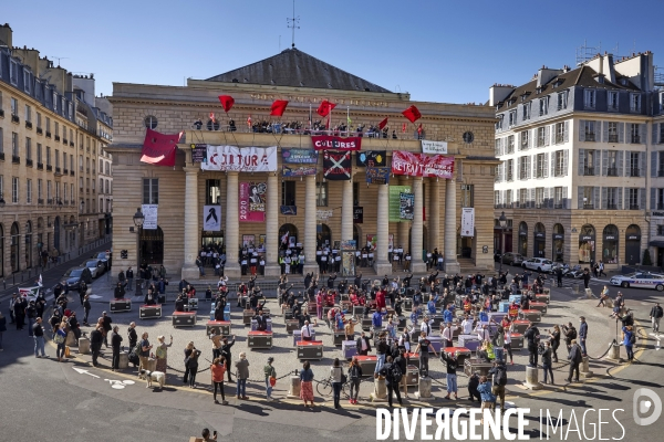 Flash Mob contre la reforme de l assurance chomage