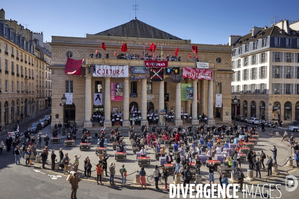 Flash Mob contre la reforme de l assurance chomage