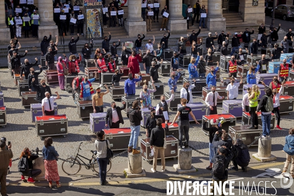 Flash Mob contre la reforme de l assurance chomage