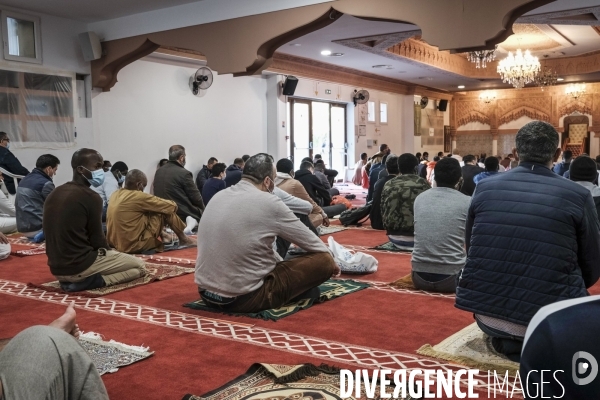 Mosquée Al Farouk de Pessac, prière du Vendredi