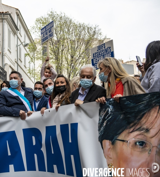 Sarah HALIMI: manifestation à Marseille pour demander justice