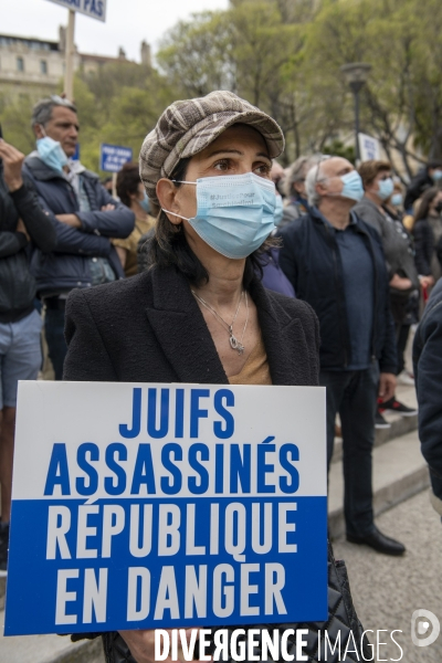 Sarah HALIMI: manifestation à Marseille pour demander justice