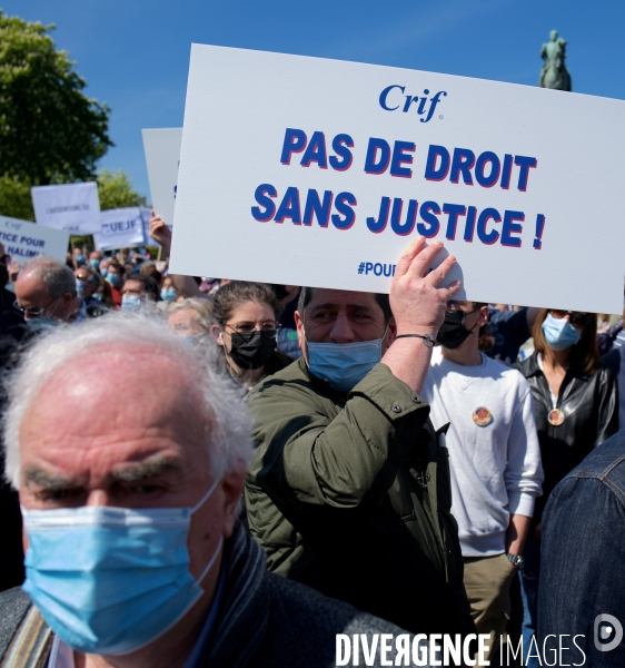 Meurtre de Sarah Halimi / Manifestation pour réclamer justice