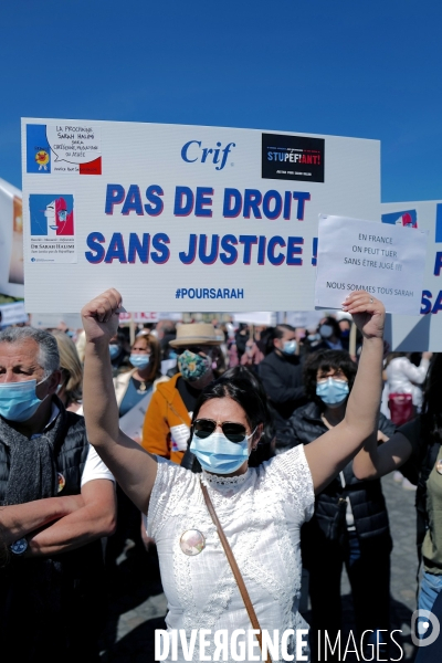 Meurtre de Sarah Halimi / Manifestation pour réclamer justice