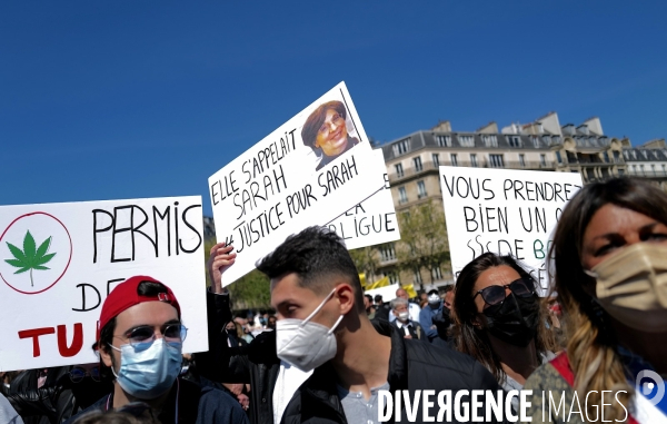 Meurtre de Sarah Halimi / Manifestation pour réclamer justice