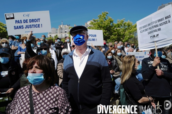 Meurtre de Sarah Halimi / Manifestation pour réclamer justice